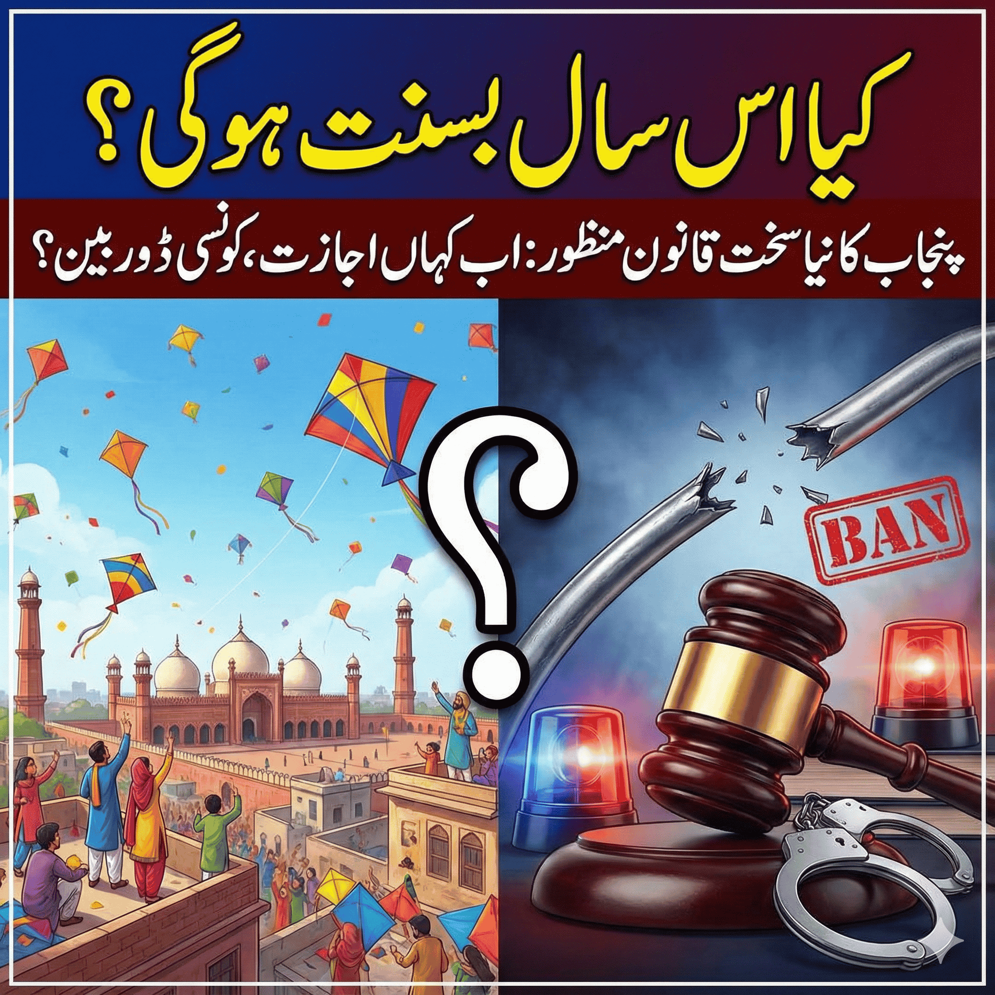 Punjab Kite Flying Bill 2025