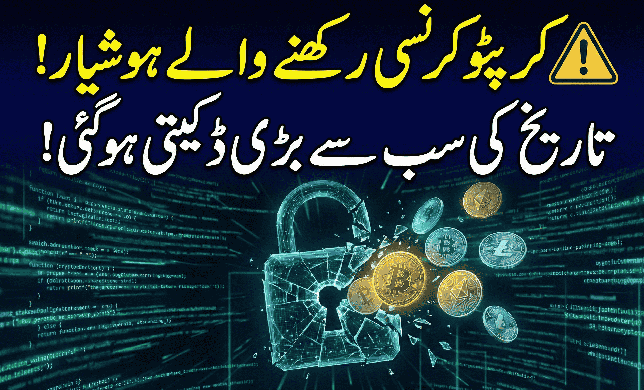 کرپٹو کرنسی کی دنیا میں تاریخ کی سب سے بڑی ڈکیتی (1)